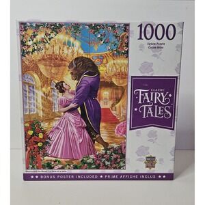 MasterPieces 1000‎ Piece Beauty and the Beast Jigsaw Puzzle Classic Fairy Tales